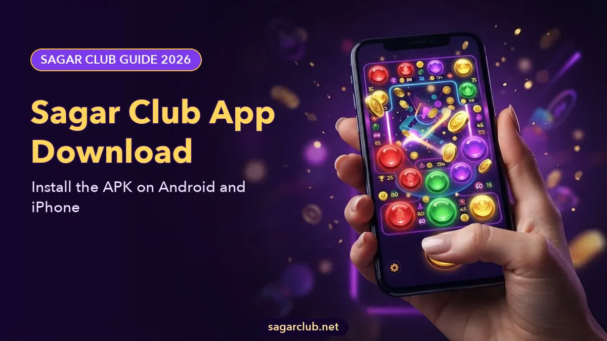 Sagar Club App Download guide banner