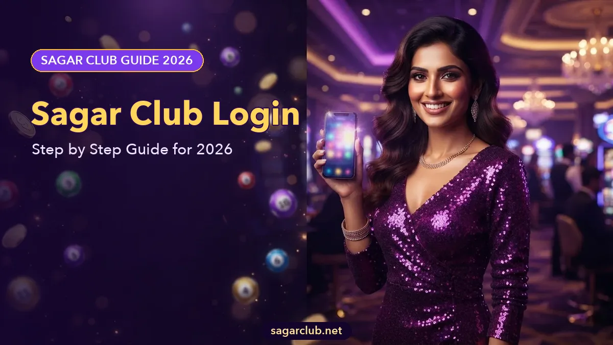 Sagar Club Login guide banner