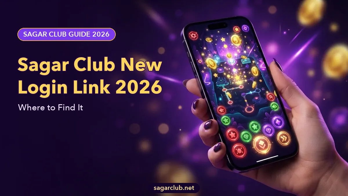 Sagar Club New Login Link guide banner